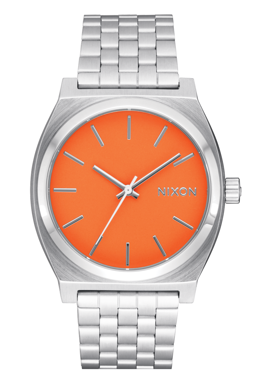 Time Teller - Silver / Mandarin View 1