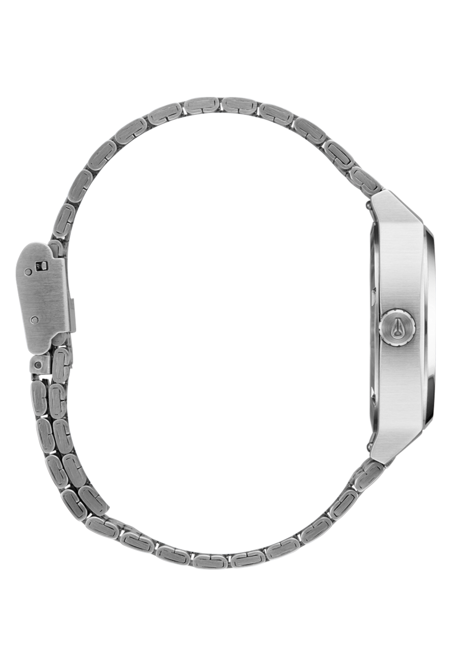 Medium Time Teller - Silver / Pink View 3