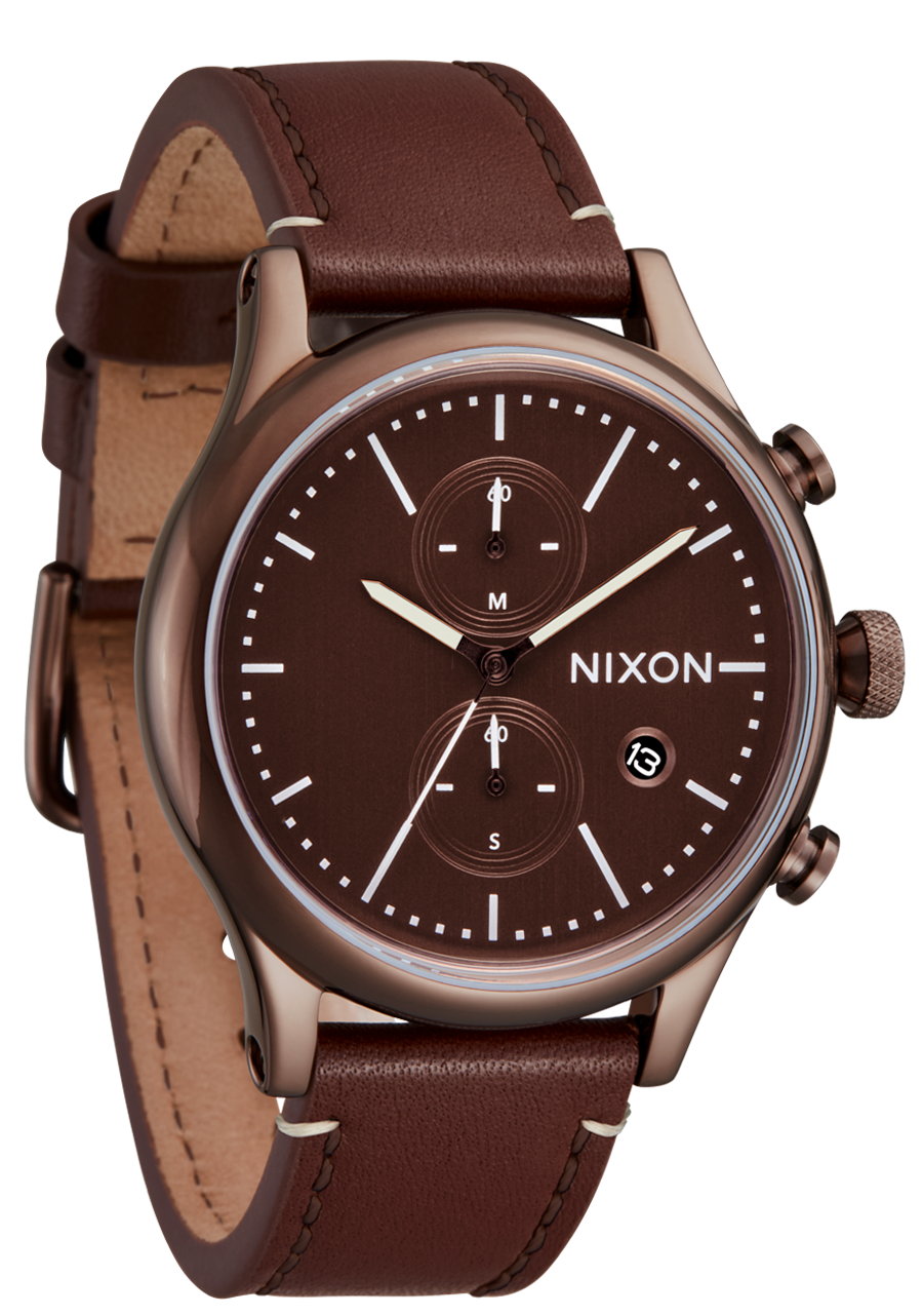 Station Chrono Leather - Chocolate / Cappuccino / Brown View 2