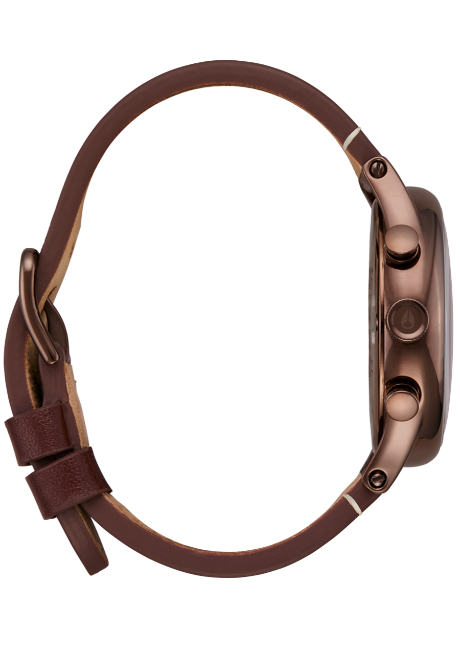 Station Chrono Leather - Chocolate / Cappuccino / Brown View 3