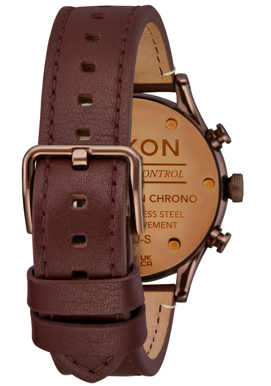Station Chrono Leather - Chocolate / Cappuccino / Brown View 4
