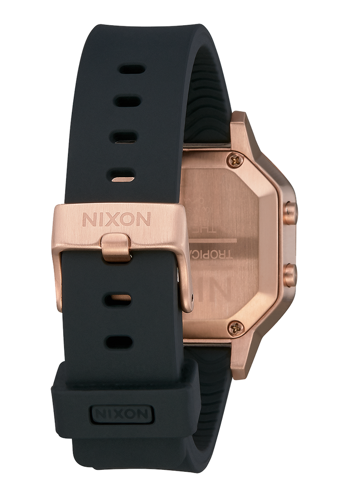 Siren Stainless Steel Watch | Rose Gold / Black | Digital – Nixon EU