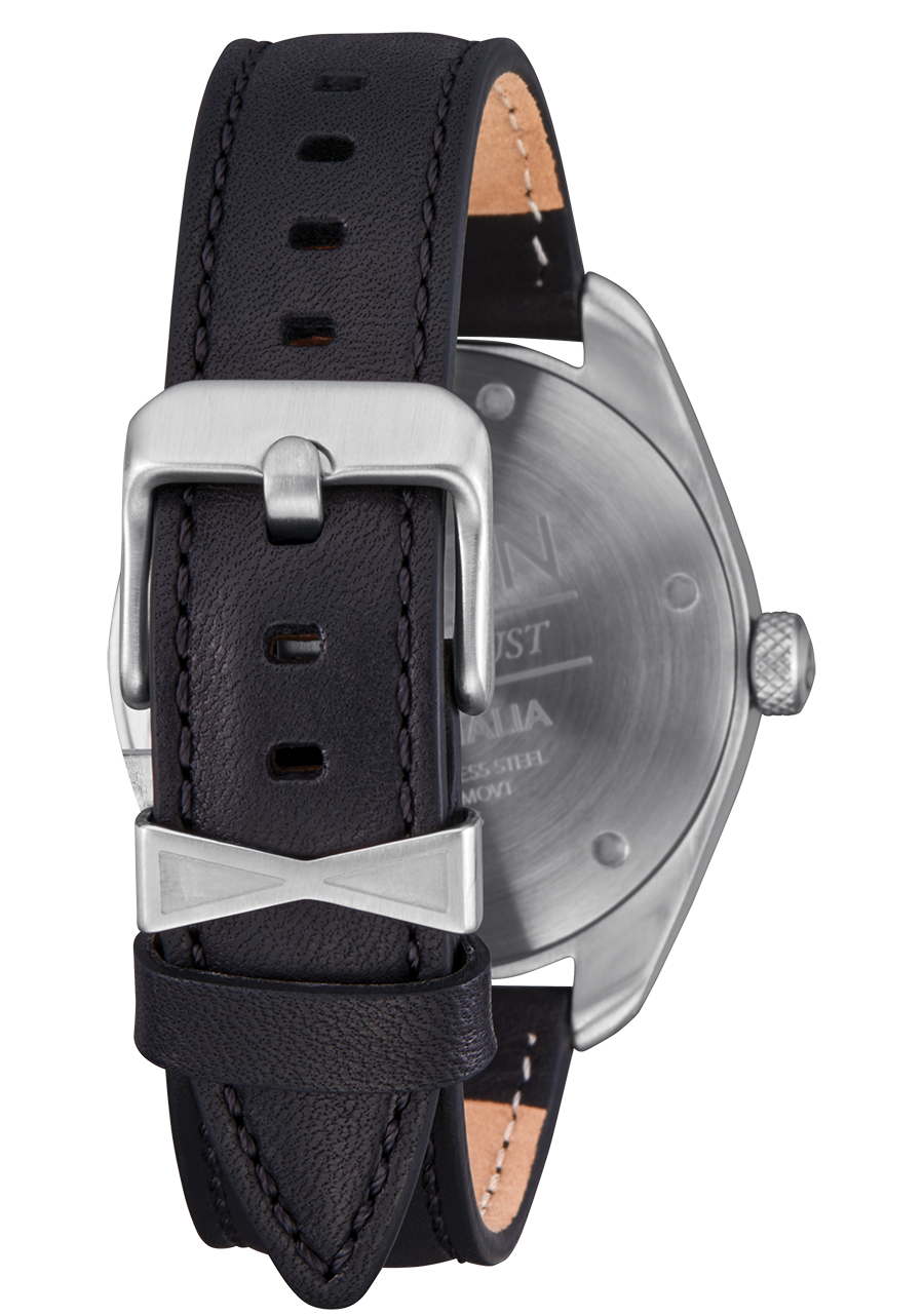 Thalia Leather - Silver / Black View 3