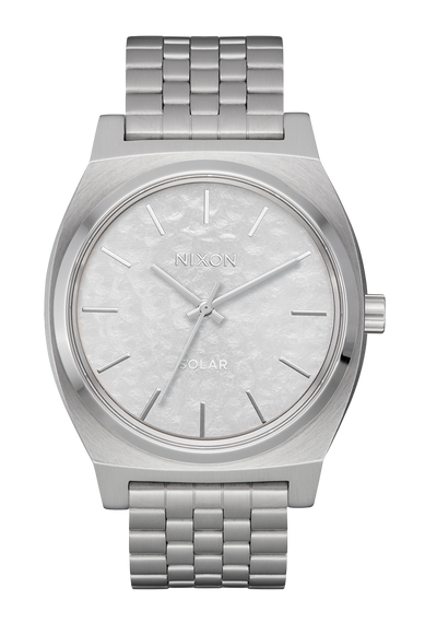 Time Teller Solar - Silver / Snow