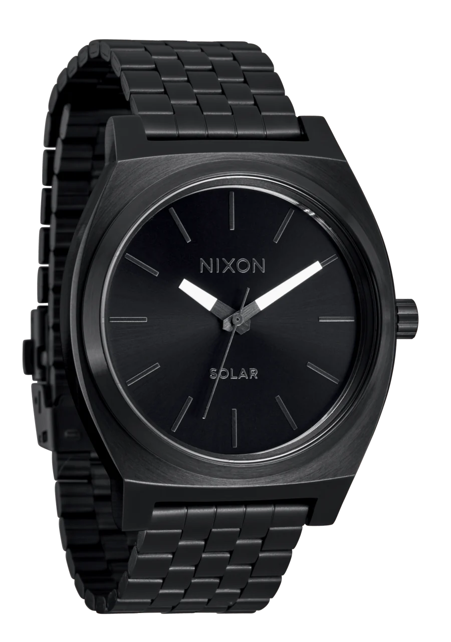 Black Nixon Time Teller Solar View 2