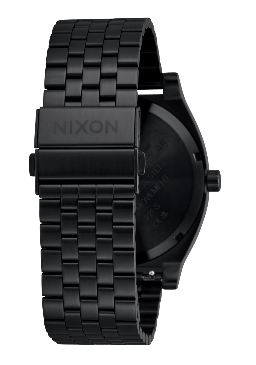 Time Teller Solar - All Black / White View 4