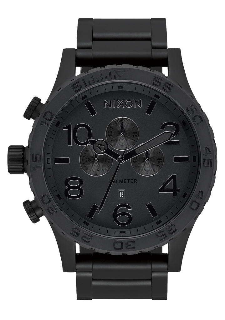 51 30 Chrono Watch All Matte Black Black Men s Stainless