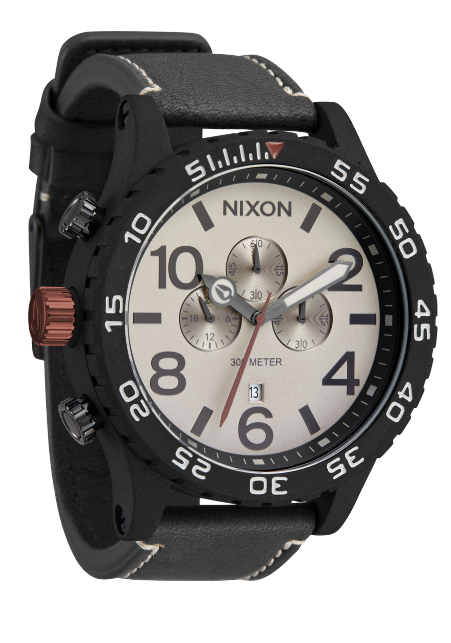 51-30 Chrono Leather - Black / Pumice / Charcoal View 2