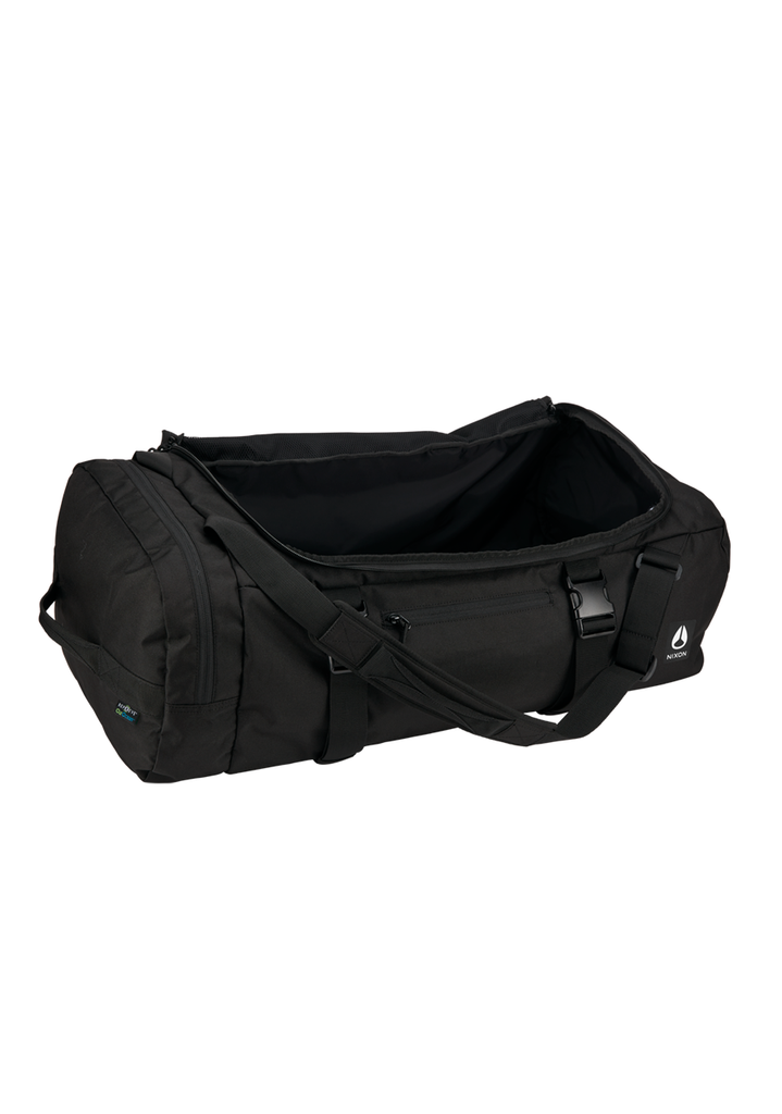 Escape 60L Duffel Black REPREVE Recycled Plastic Bottles