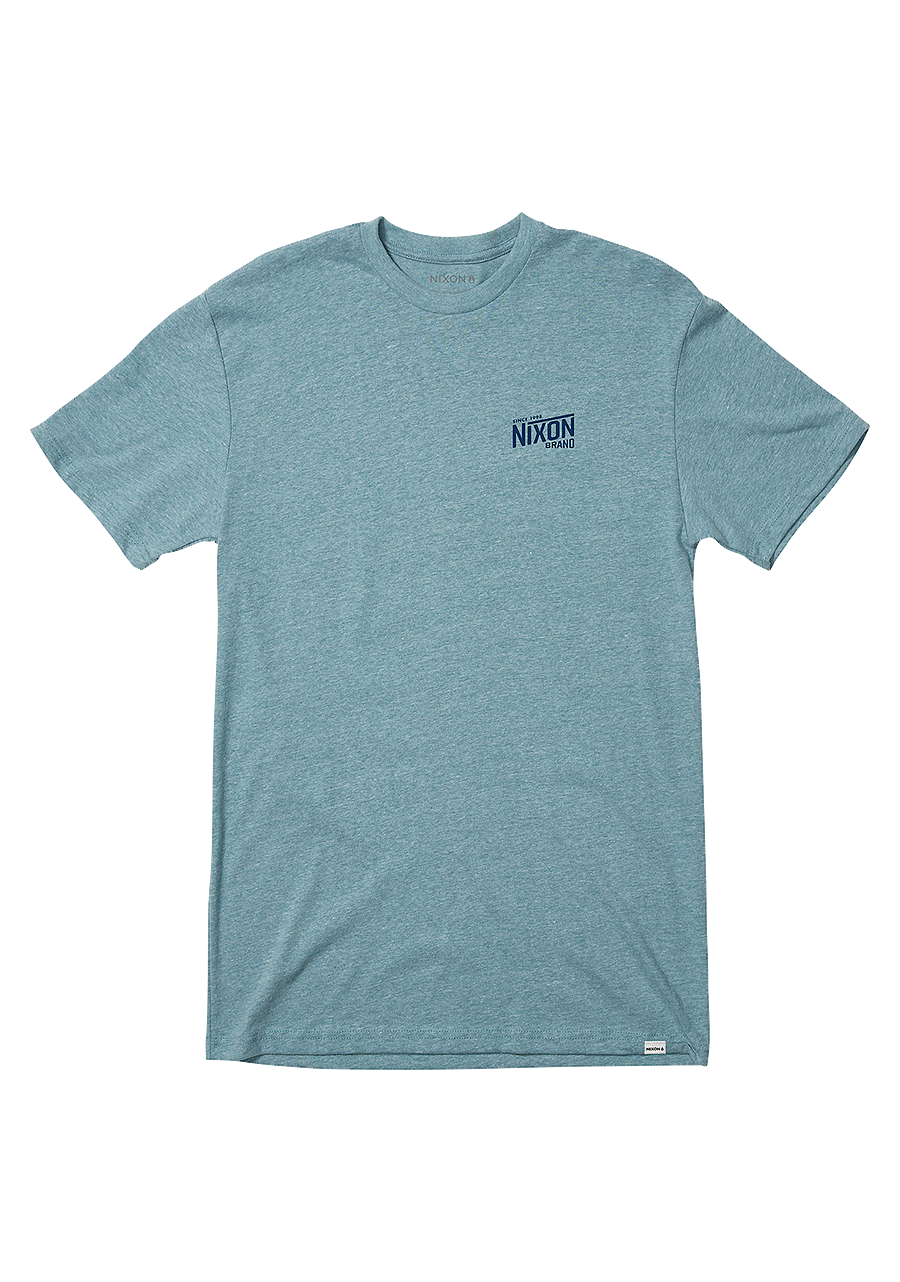 National T-Shirt - Heather Pacific View 1