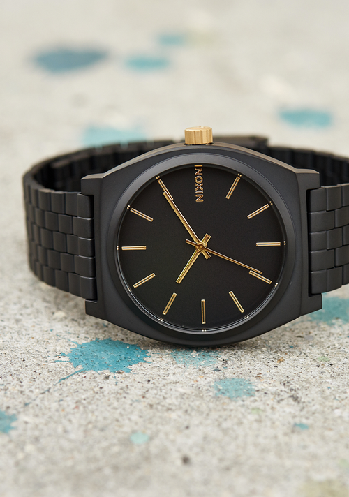 Time Teller - Matte Black / Gold