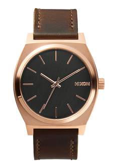 Time Teller - Rose Gold / Gunmetal / Brown