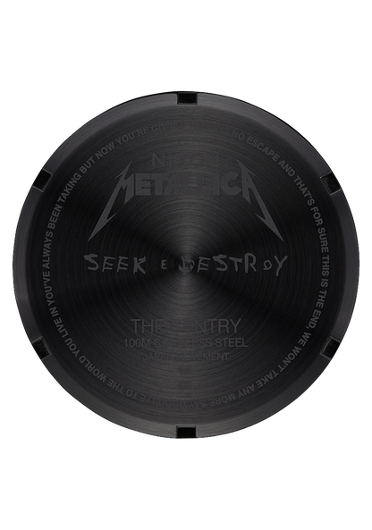 Sentry Leather - Black / Red / Seek & Destroy View 4