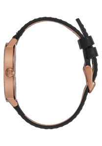 Arrow Leather - Rose Gold / Black View 2