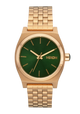 Medium Time Teller - Gold / Green Sunray