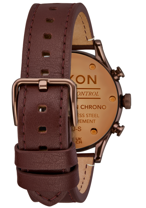 Station Chrono Leather - Chocolate / Cappuccino / Brown