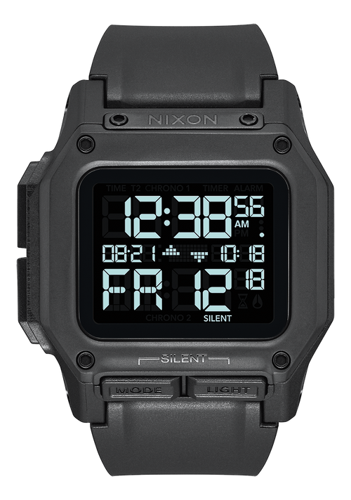 Heat Watch All Black Digital Nixon EU