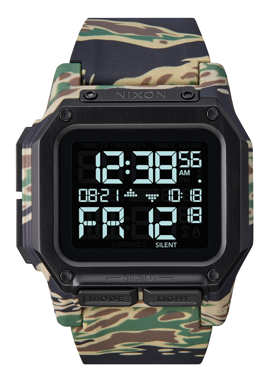 Regulus Watch Tiger Camo Digital Nixon EU