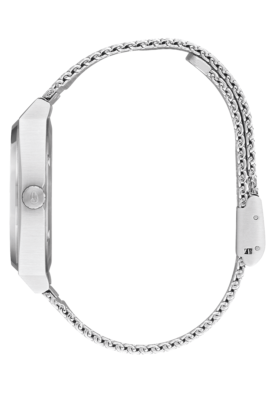 
Nixon Time Teller Milanese Watch - Analog - All Silver - View 2