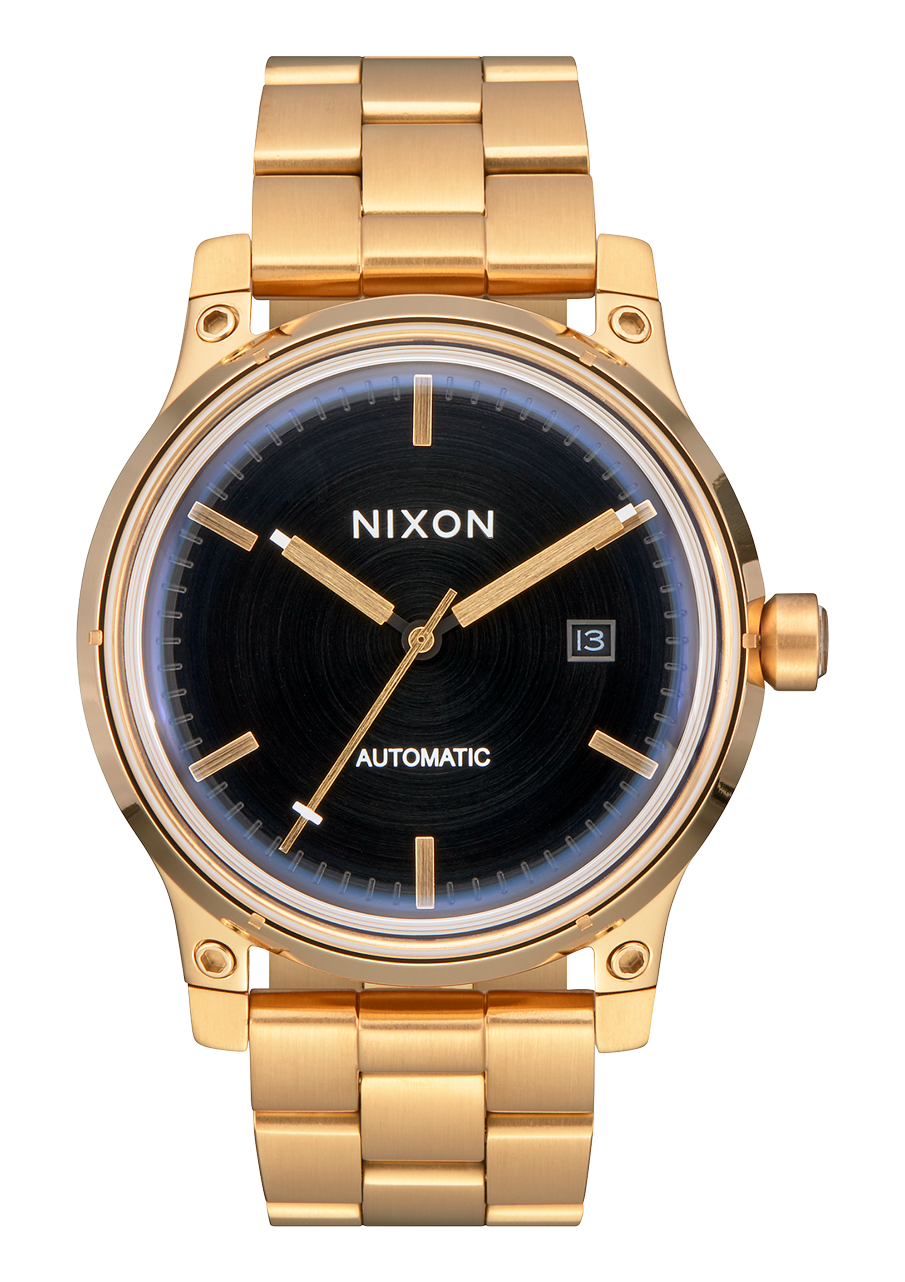 5th Element Watch | Gold / Black | Men's Automatic – Nixon EU