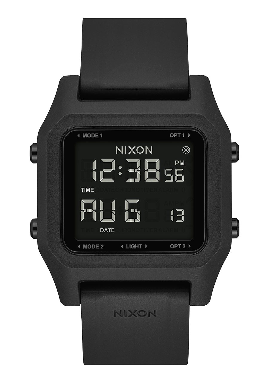 Staple Watch Black Low Profile Thin Digital Nixon EU