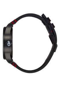 Rolling Stones Sentry Leather - All Black View 3
