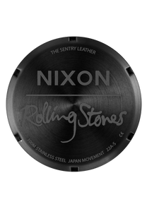Rolling Stones Sentry Leather - All Black View 5