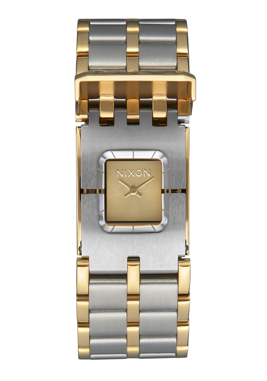Confidante Watch Silver Gold Women s Stainless Steel Nixon EU