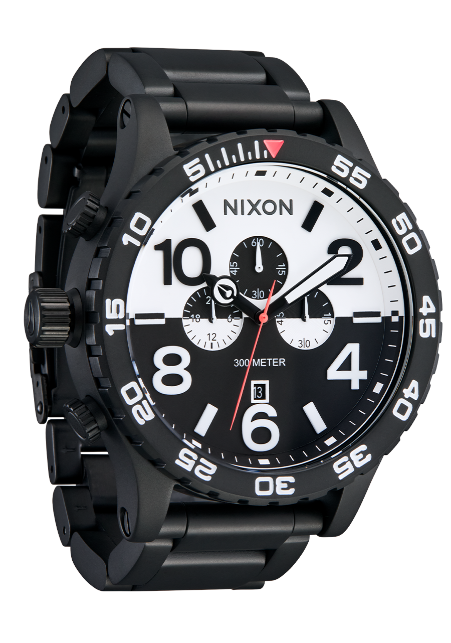 51-30 Chrono - Black / White / Black View 2