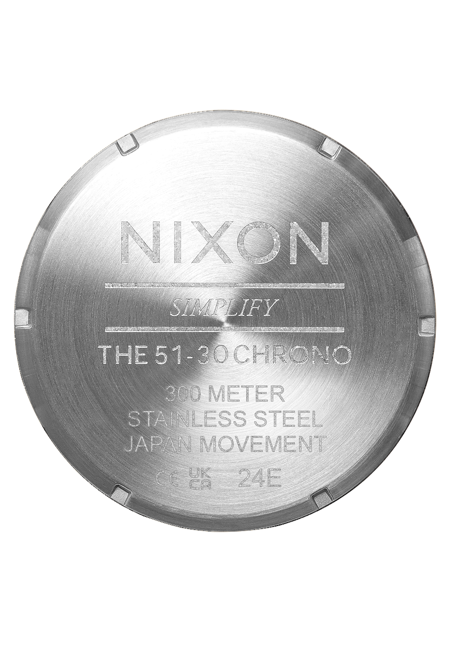 51-30 Chrono - Silver / White Lume View 5