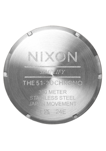 51-30 Chrono - Silver / White Lume View 5