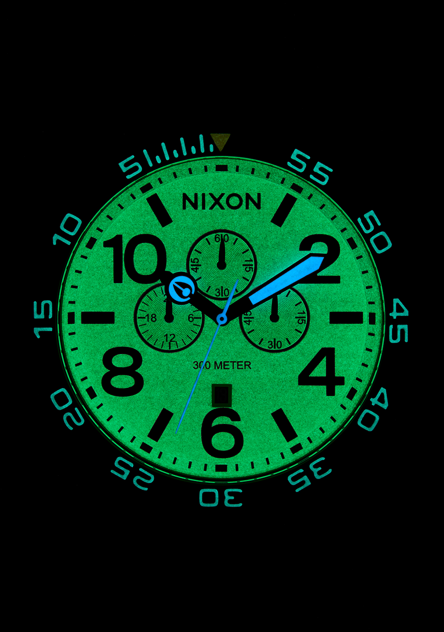 51-30 Chrono - Silver / White Lume View 6