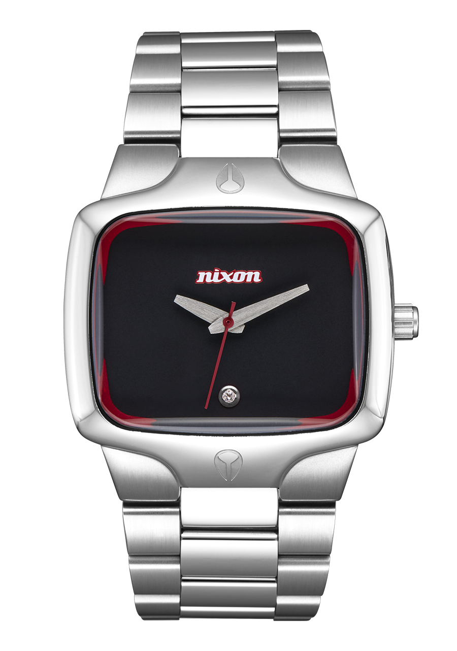 Mens silver nixon outlet watch