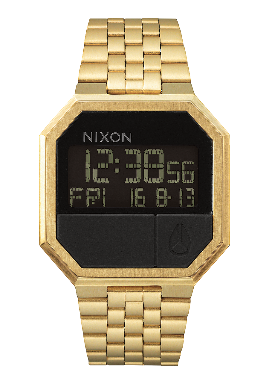 All gold nixon watch best sale