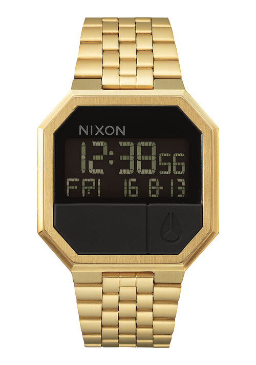 Gold watch top mens nixon