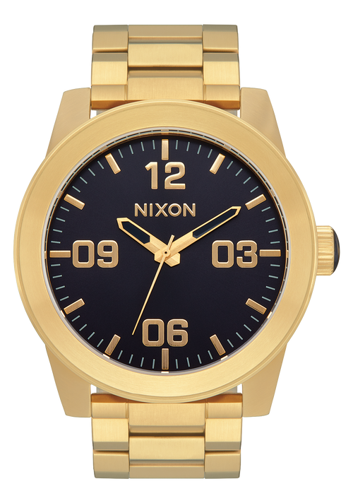 Men's oversized gold watches deals