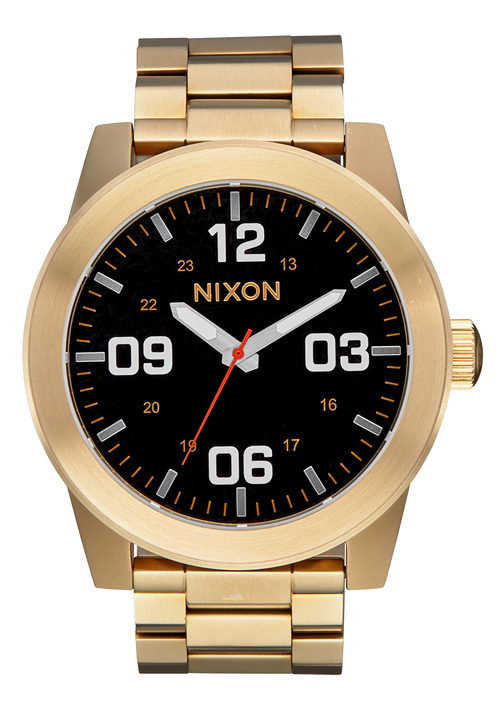 Black nixon outlet watch