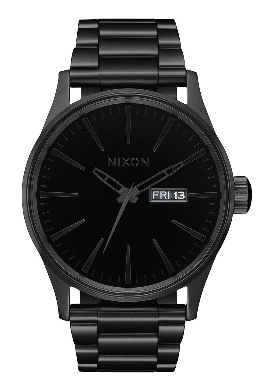 Sentry Stainless Steel Watch All Black Black Men s Stainless