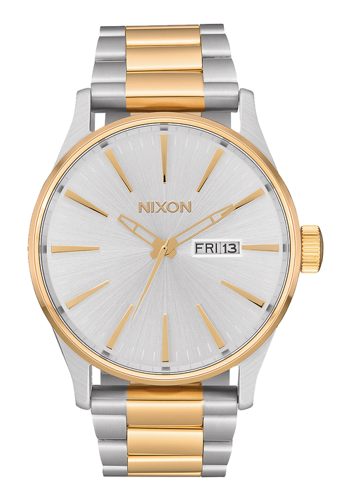 Men s Gold and Silver Watches Analog Digital Styles Nixon EU
