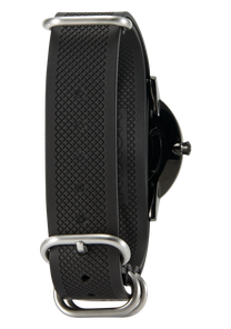 20mm FKM Rubber One Piece Band - Black View 5