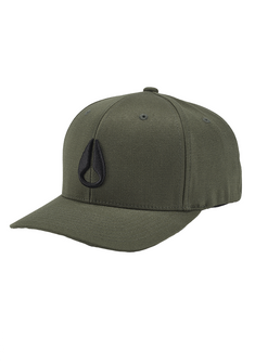 Deep Down Flexfit Athletic Fit Hat - Dark Olive