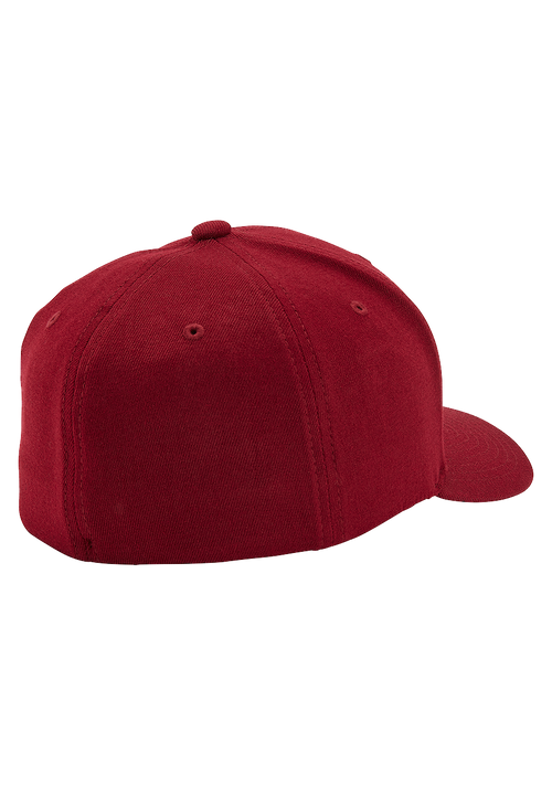 Deep Down Flexfit Athletic Fit Hat - Burgundy