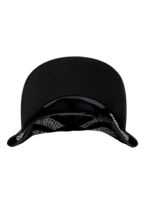 Iconed Trucker Hat - Black / Black View 4