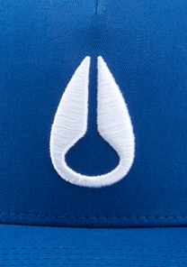Iconed Trucker Hat - Royal / Black View 4