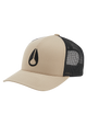 Iconed Trucker Hat - Khaki / Black