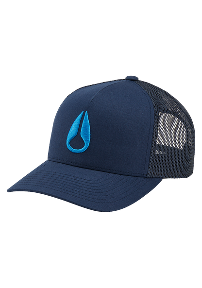 Iconed Trucker Hat - Navy / Blue View 1