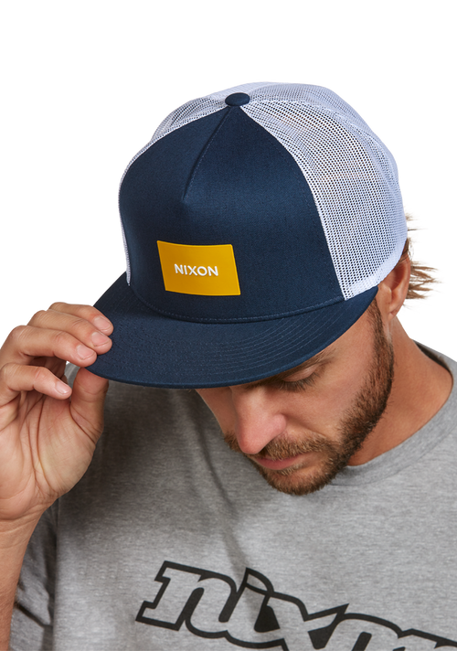 Team Trucker Hat - Midnight Blue / Dark Yellow