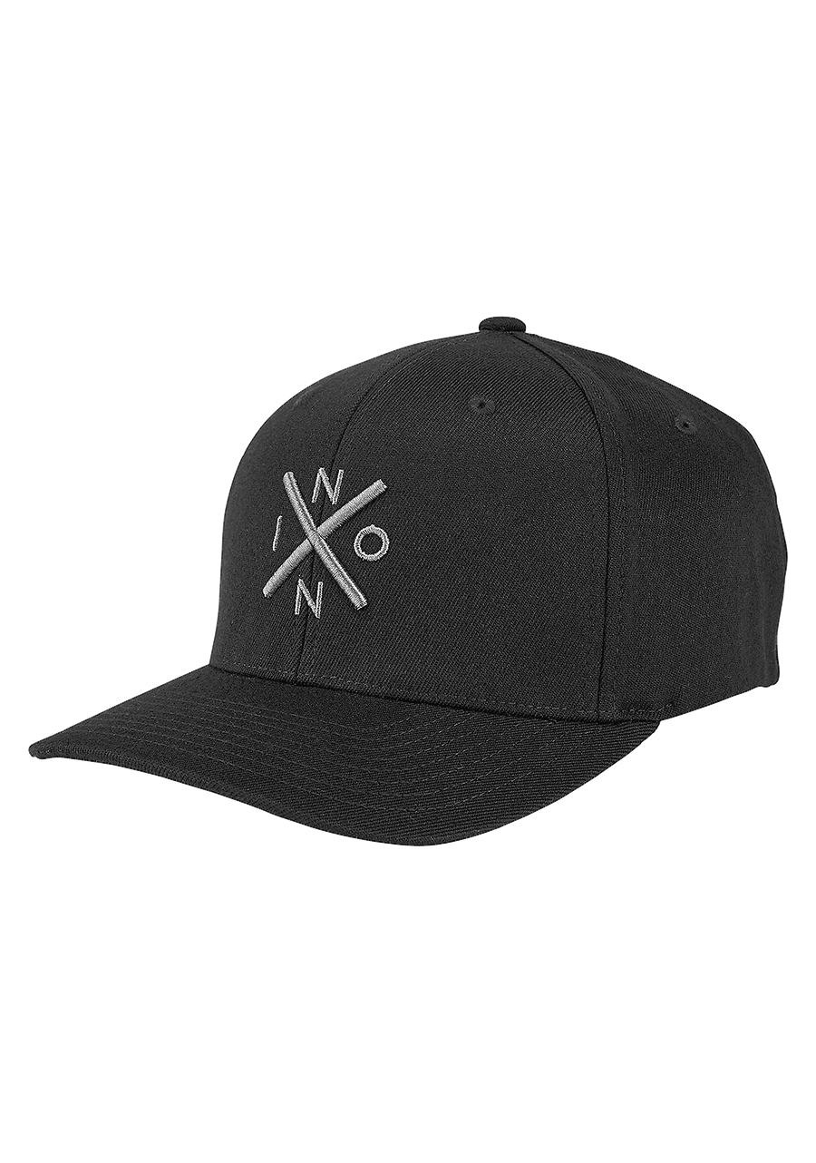 Exchange Flexfit Hat | Black / Charcoal – Nixon EU