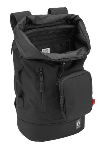 Origami Backpack - All Black Nylon View 3