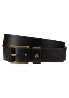 Americana Vegan Belt - Black / Gold